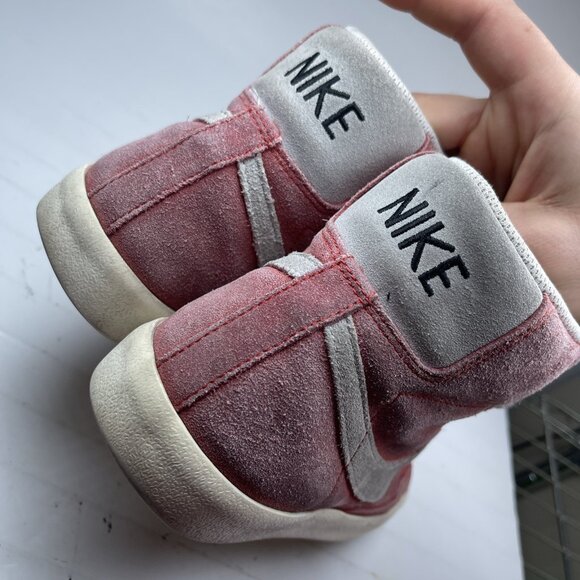 NIKE BLAZER MID '77 SUEDE HABANERO RED-WHITE-SAIL-BLACK Men SZ 7.5 - Picture 10 of 16